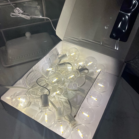 Room Essentials LED String Lights with Large Bulbs - Picture 2 of 6